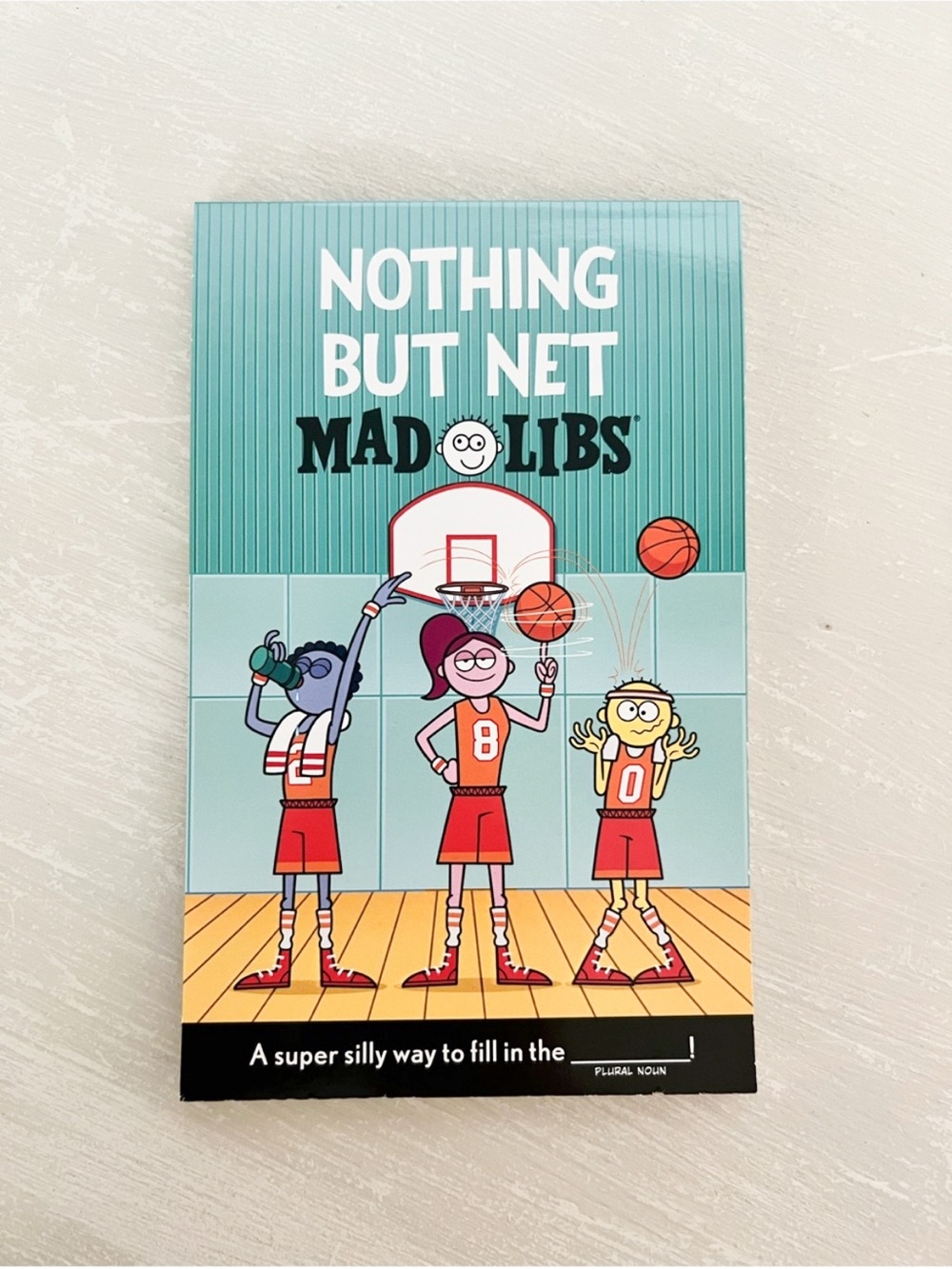 NEW Nothing But Net Mad Libs Basketball Activity Book Mad Libs